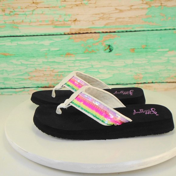 jelly pop flip flops